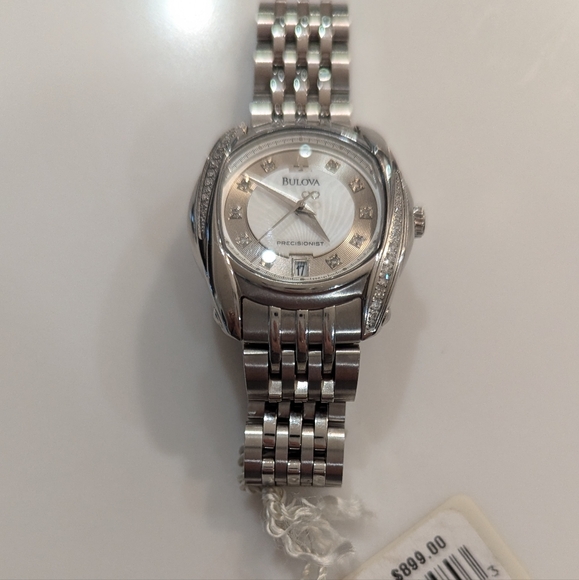 Bulova Precisionist Stainless Steel Women\'s Watch